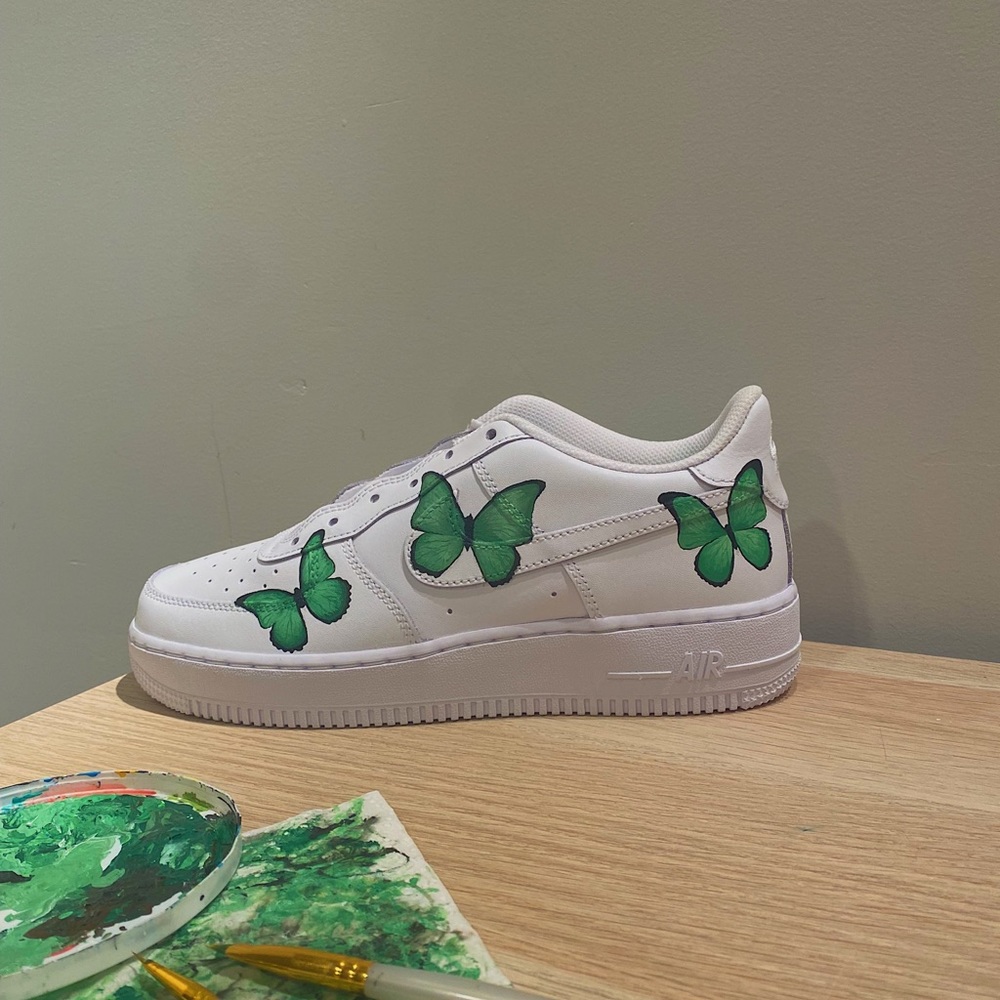 Custom painted shoes